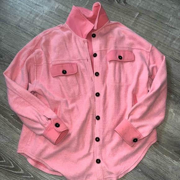 PacSun Pink Shacket, size XS/S, only wore once! - Picture 2 of 3